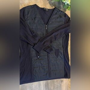 Piccadilly Long Sleeve Navy Zip Up Cardigan Jacket Medium